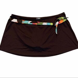 IMPACT SWIM Skirted Swim Bottom Size 12